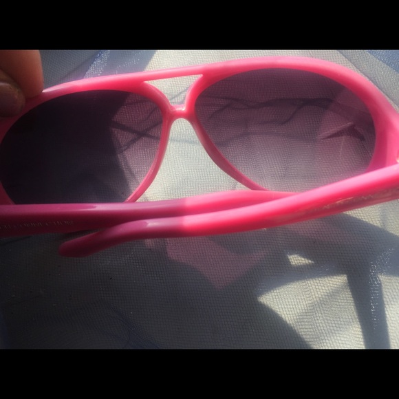 FRENCH CONNECTION VNTG Pink AVIATOR Sunglass GR8UC